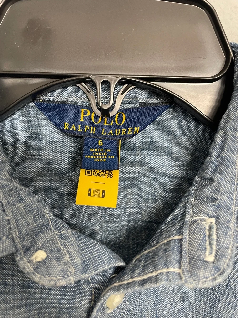 Polo Ralph Lauren sleeveless chambray